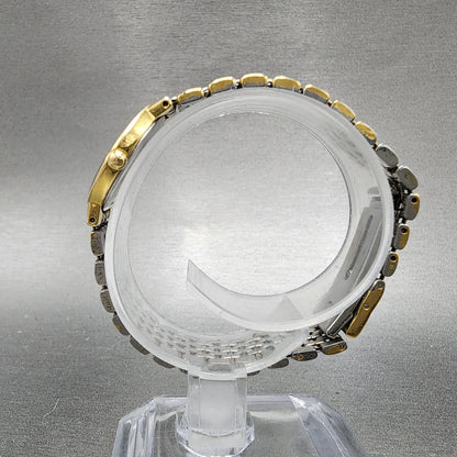 Omega De Ville Watch Women 22mm Gold Dial Two Tone 795.0897.2 Warranty Card PART7