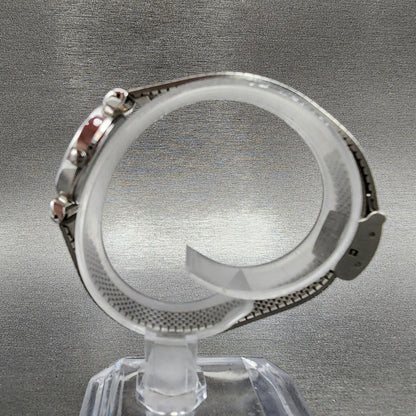 Seiko Watch Women 22mm White Dial Silver Tone Round 4N21-0052 New Battery