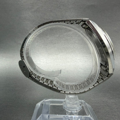 Seiko Lord Matic Watch Men 36mm Silver Dial Silver Tone Daydate READ!!!!!! Runs8