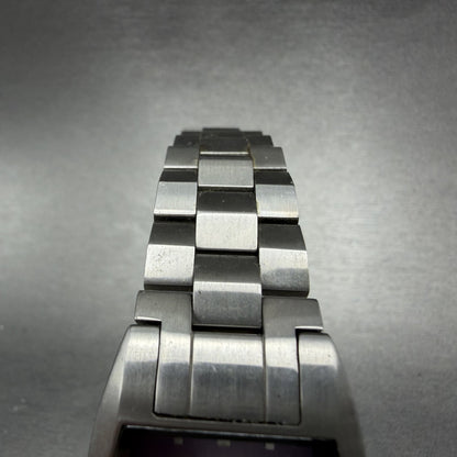Diesel Watch Women 27mm Purple Dial Stainless Steel Rectangle DZ-1031 New Batt4
