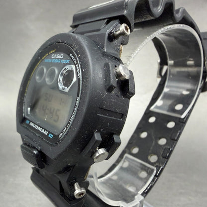 Casio Mudman DW-8400 Honda Watch Men 42mm Digital Black Alarm Chrono New Battery2