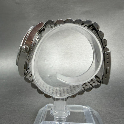 Seiko Alba Watch Men 34mm White Dial Silver Tone Round V501-0EL0 New Battery6