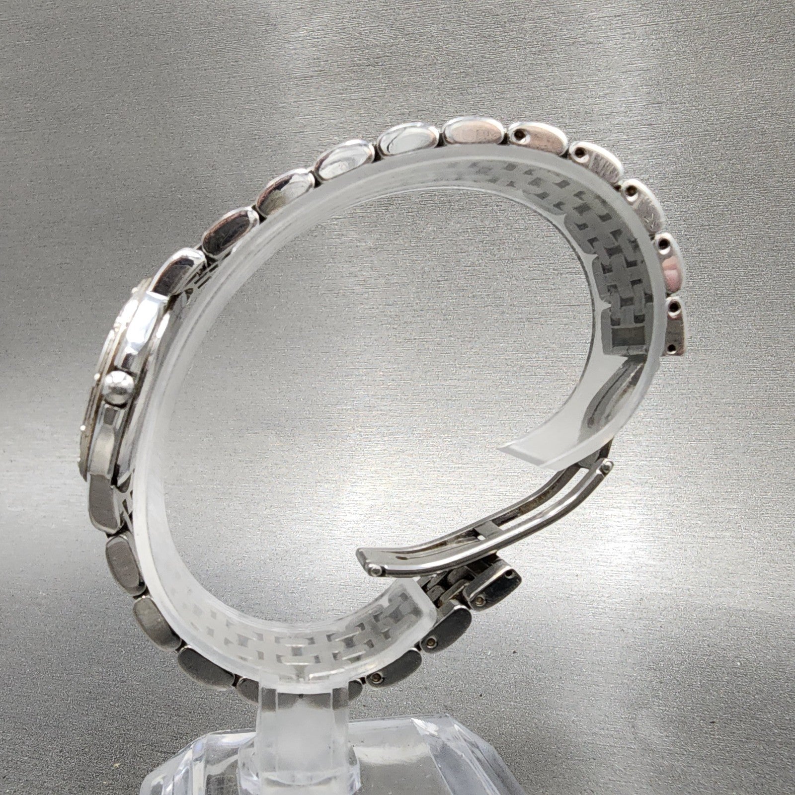 Raymond Weil Tango Watch Women 28mm Black Dial Silver Tone Date 5360 New Battery6