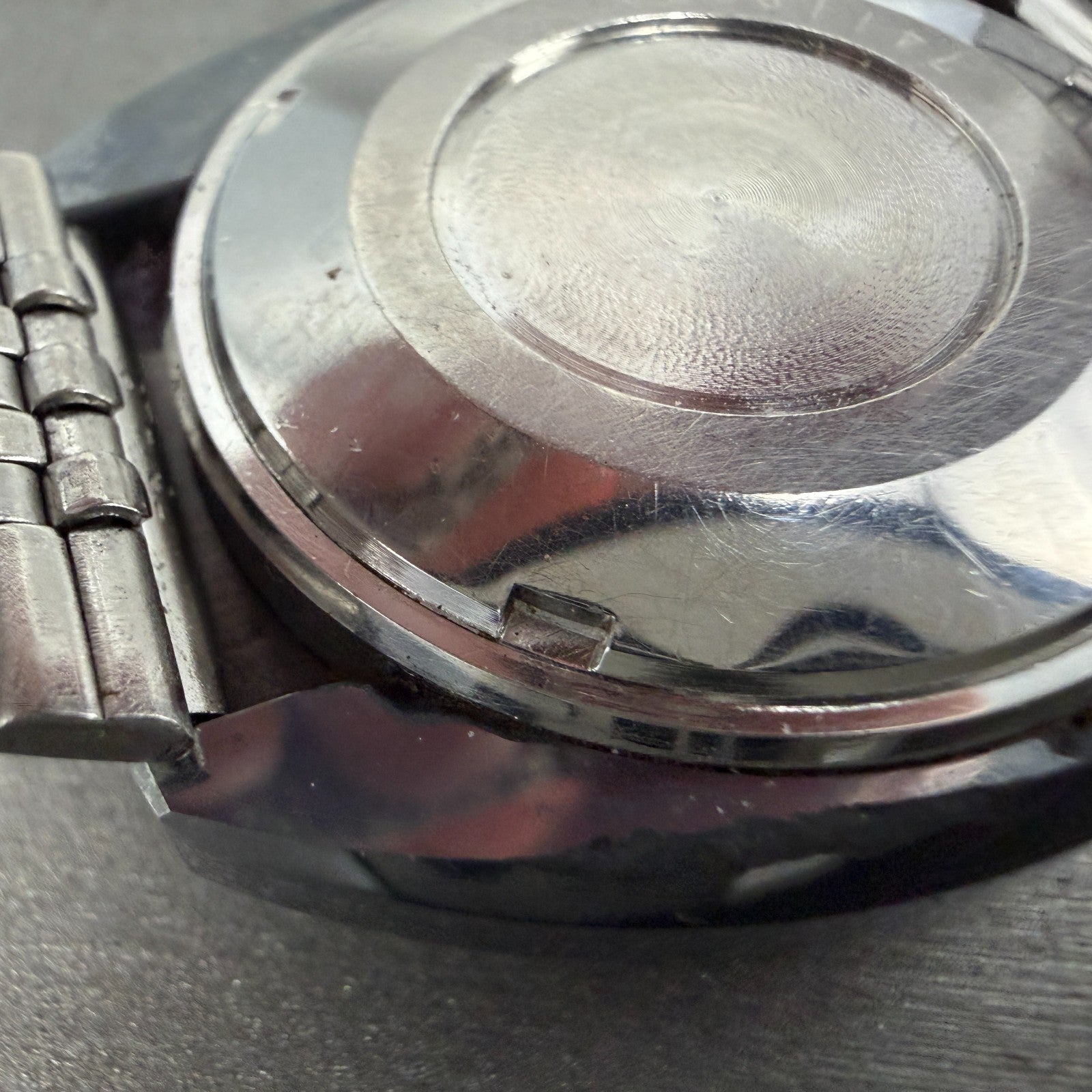 Rado Balboa V Watch Men 36mm Brown Dial Silver Tone Oval Date Automatic Runs10