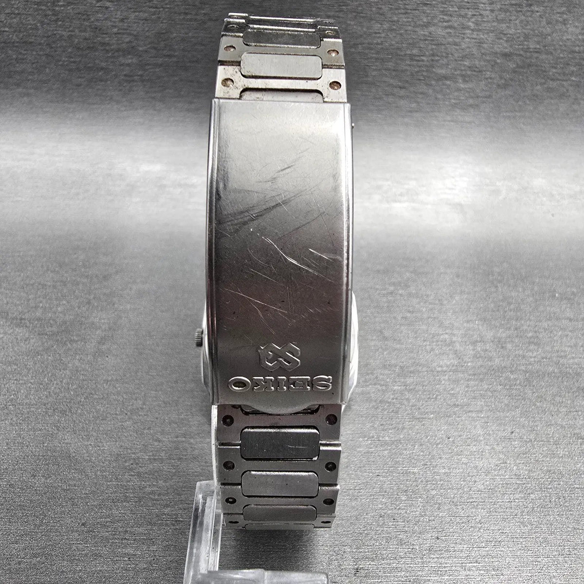 Seiko SQ Watch Men 34mm White Dial Silver Tone Daydate 7123-5359 New Battery8