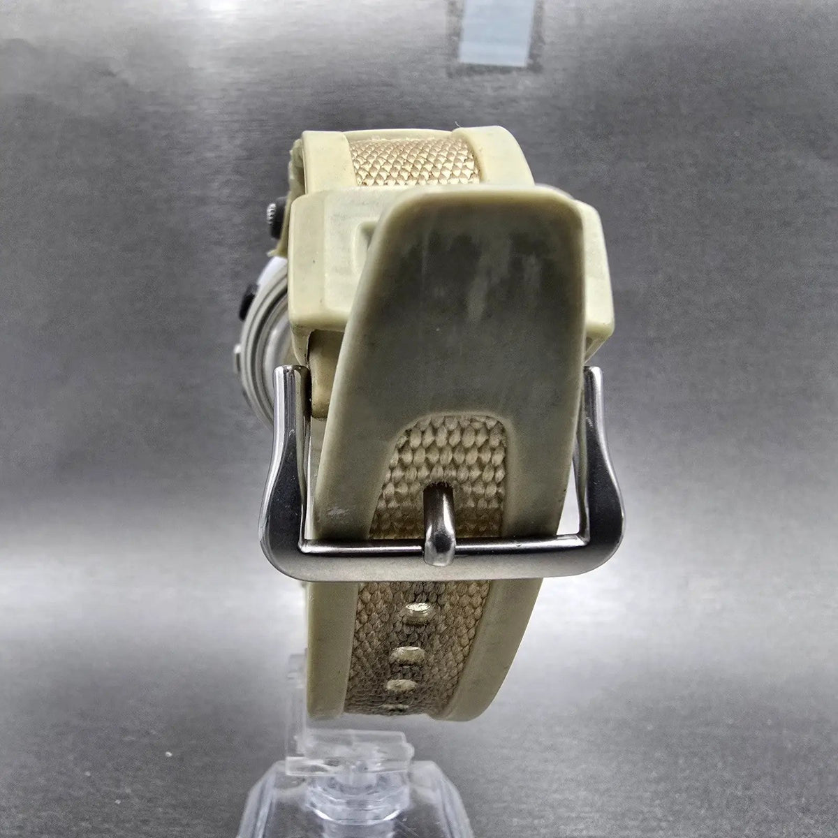 Casio G-Shock Rayman DW-9300 Watch Men 43mm Gray Titanium Solar Chrono PARTS8