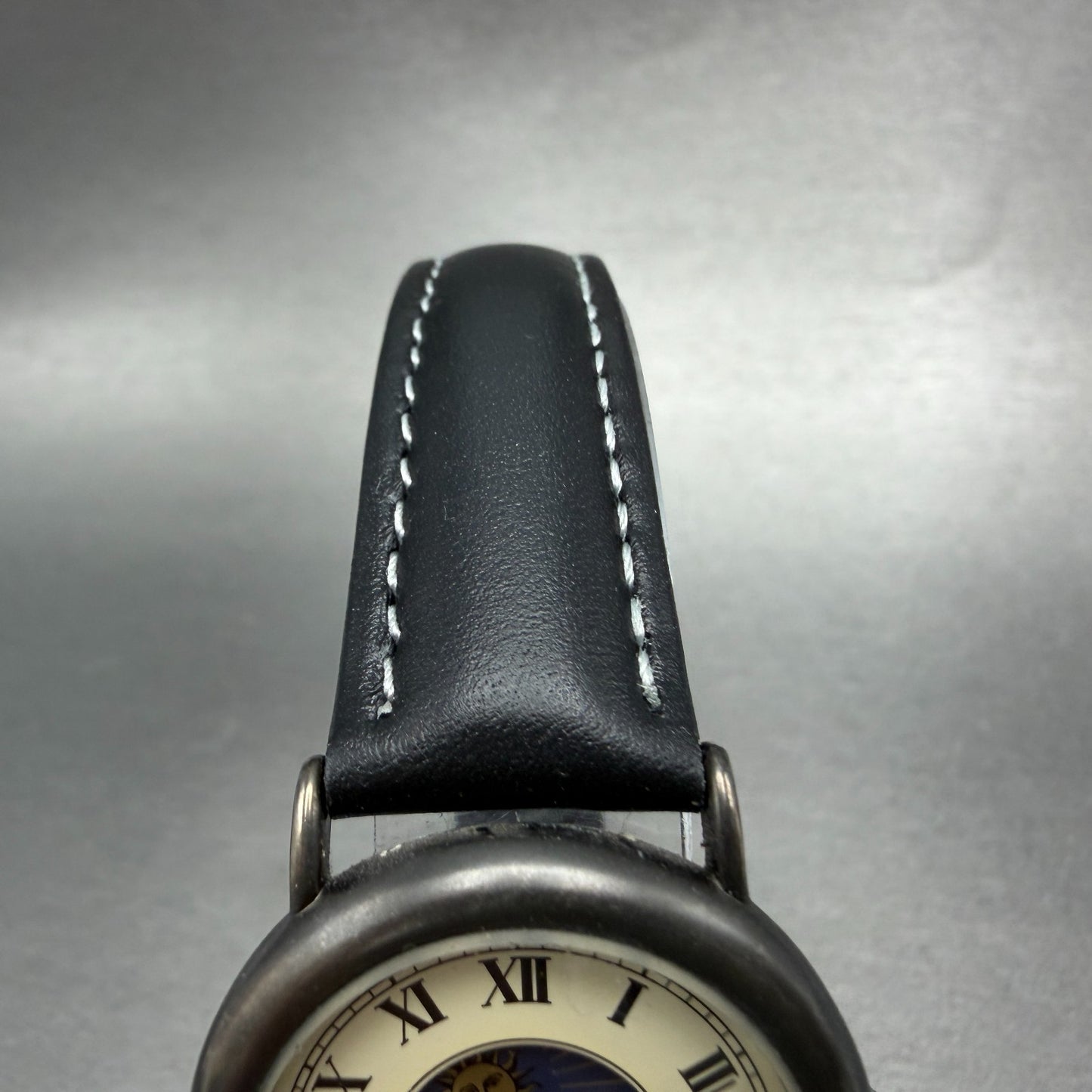 Seiko Alba Watch Women 30mm Cream Dial Black Tone Day/Night V806-0100 NewBat4