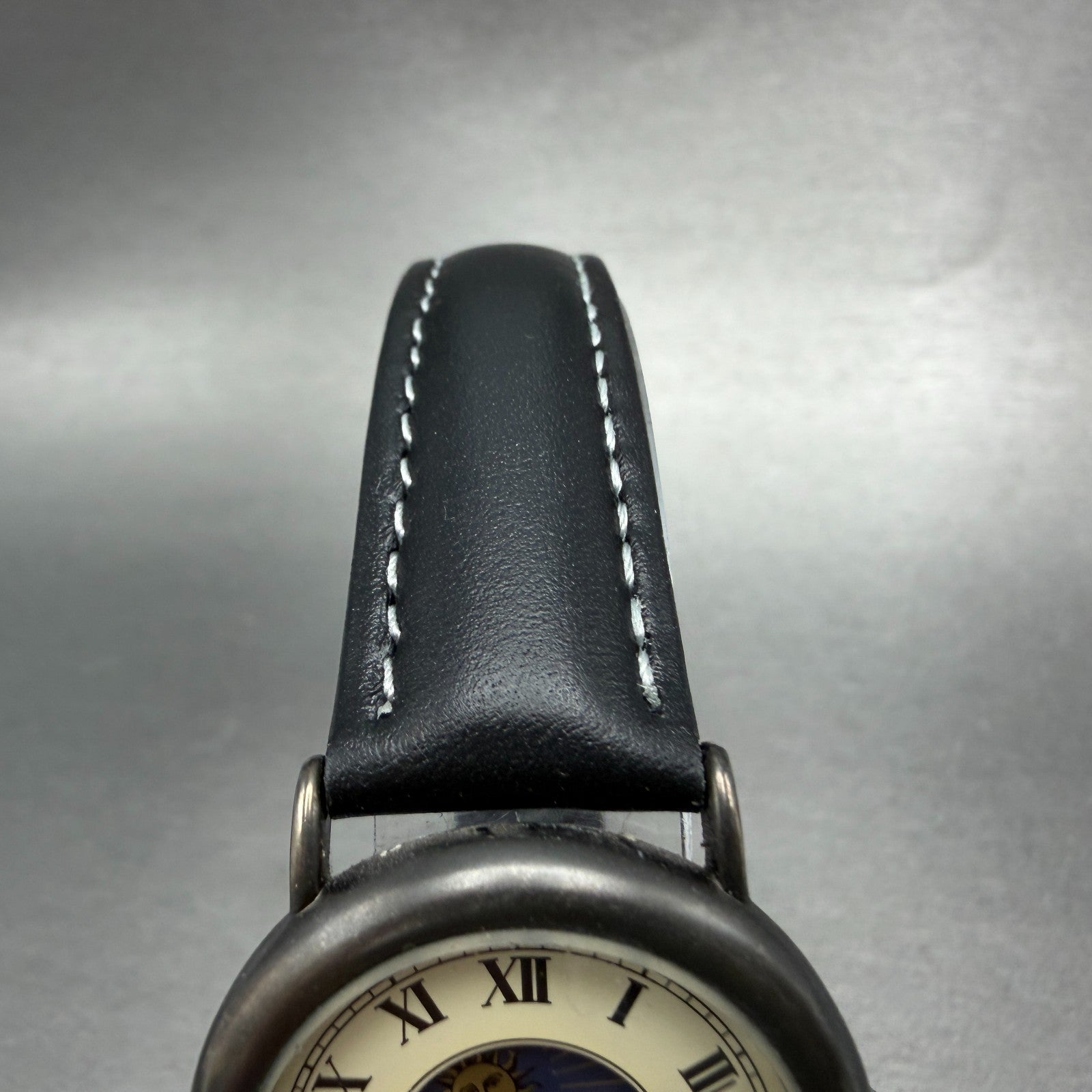Seiko Alba Watch Women 30mm Cream Dial Black Tone Day/Night V806-0100 NewBat4