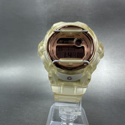 Casio Baby-G Watch Women Rose Clear Digital Alarm Chronograph BG-169G New Batt5