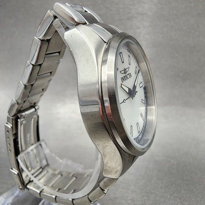 Invicta Specialty Watch Women 33mm MOP Dial Silver Tone Round 12830 New Battery3
