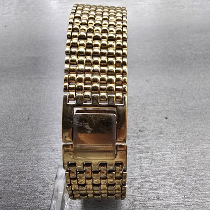 Citizen Elegance Watch Men 22mm MOP Dial Gold Tone 2200-S12843 New Battery VTG7