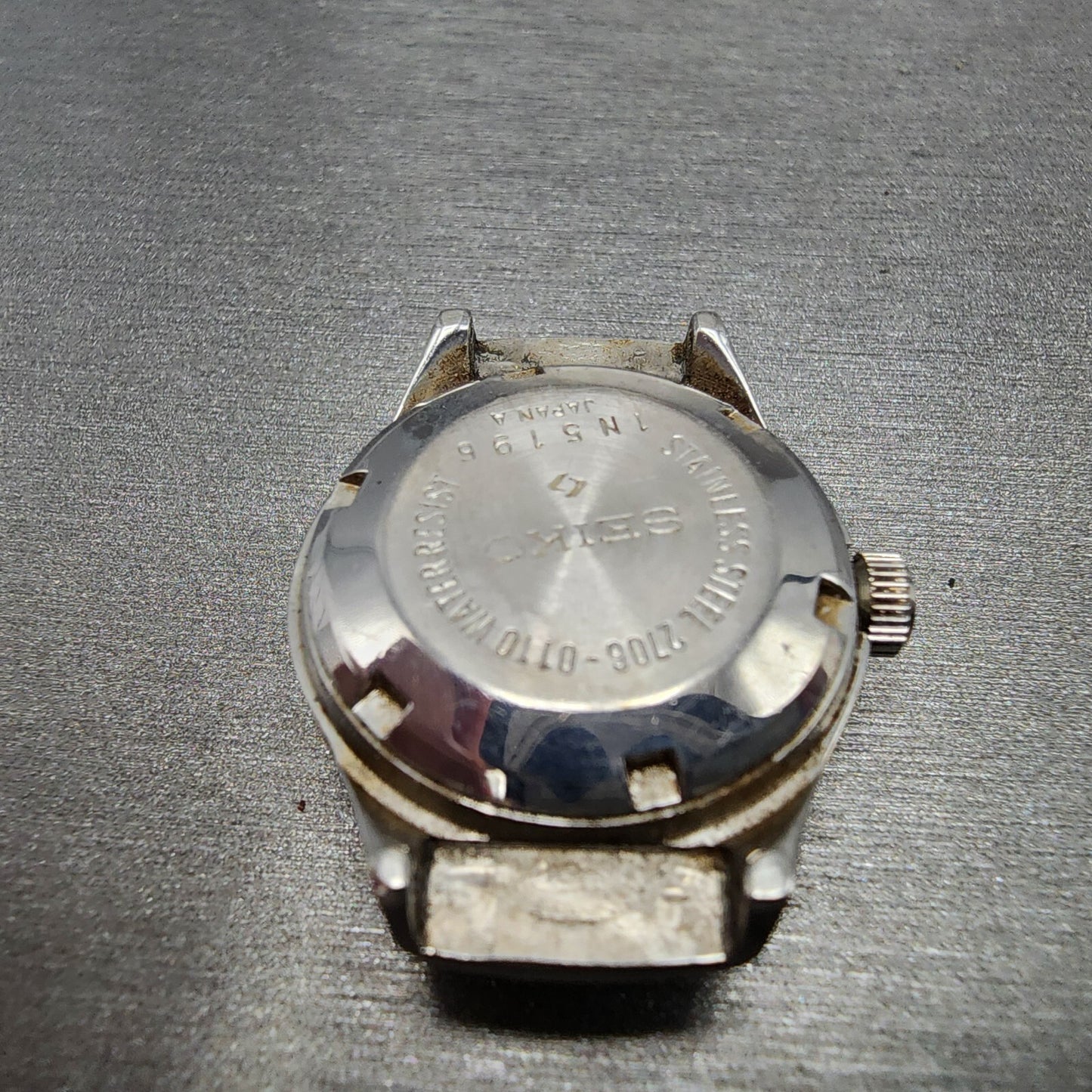 Seiko Automatic Watch Women 24mm Gray Dial Silver Tone Daydate 270607709