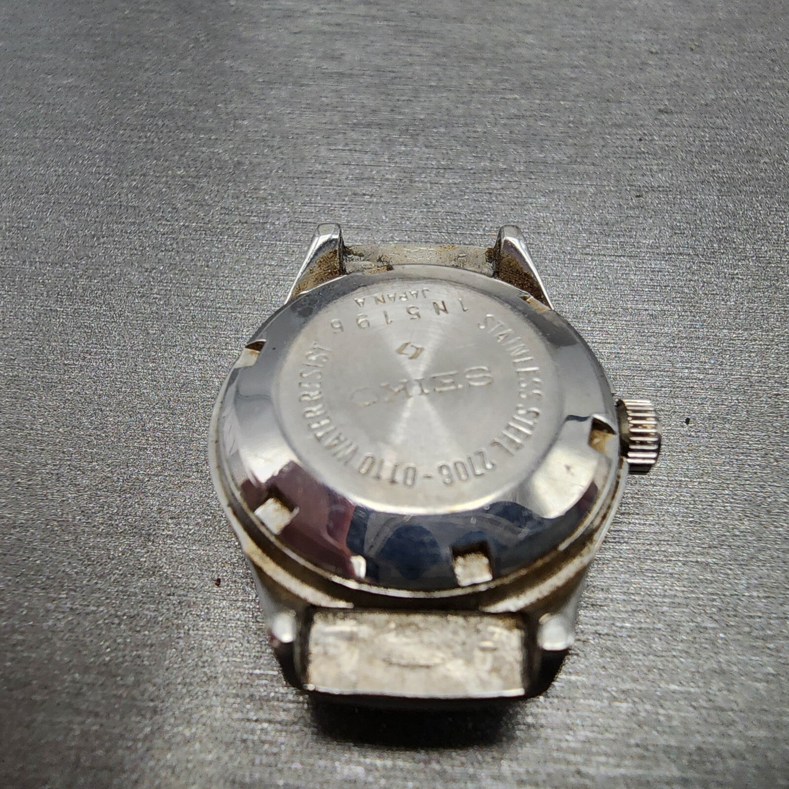 Seiko Automatic Watch Women 24mm Gray Dial Silver Tone Daydate 270607709