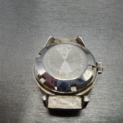 Seiko Automatic Watch Women 24mm Gray Dial Silver Tone Daydate 270607709