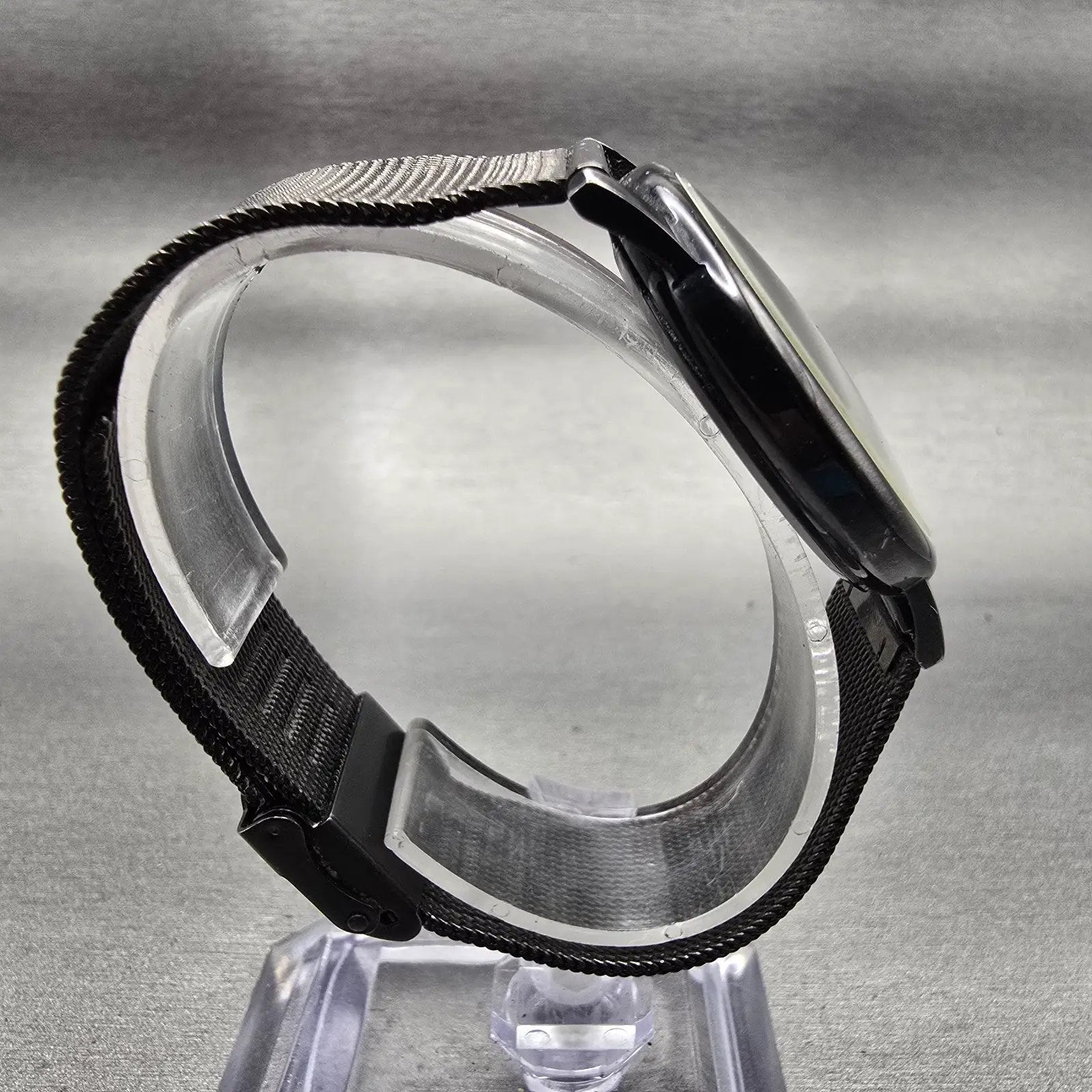 Skagen Watch Men 34mm Black Dial Black Tone Titanium Date 170LTMB New Battery8