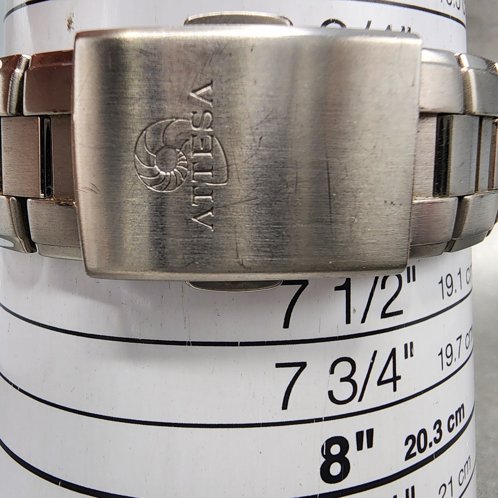 Citizen EcoDrive Attesa Watch Men 38mm White Dial Titanium Atomic Round Runs10