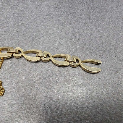 Omega De Ville Watch Women 21mm Gold Dial Gold Plated Cal 1375 591.0276 PARTS16