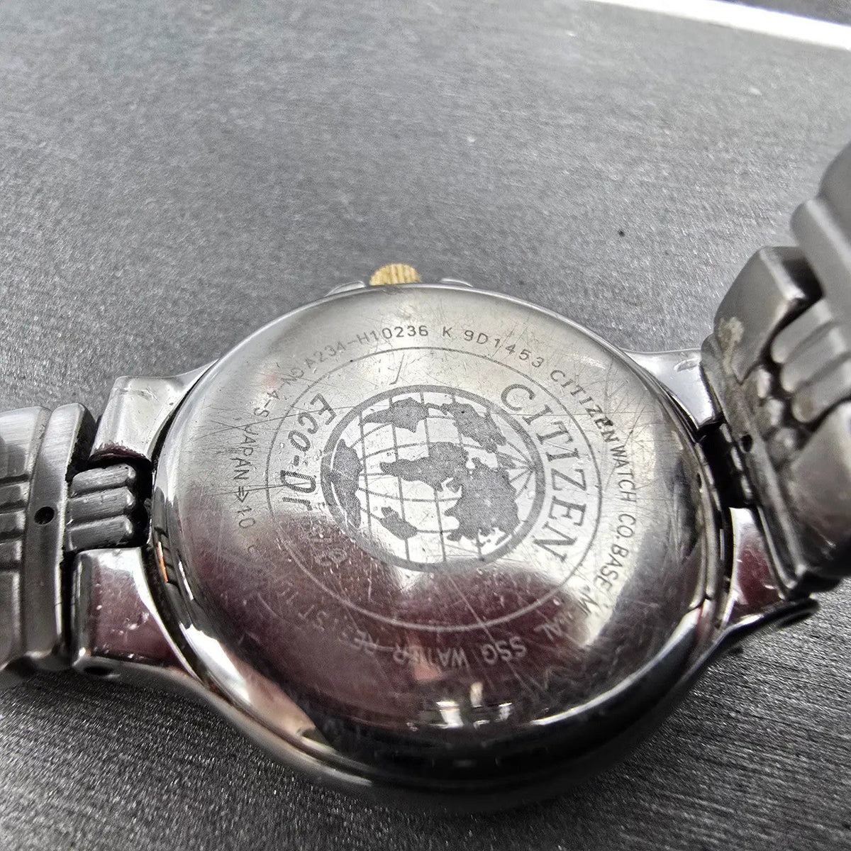 Citizen Eco-Drive Watch Women 27mm MOP Dial Two Tone Round A234-H10236 Works9