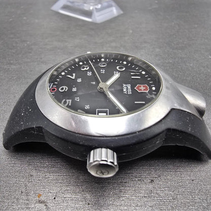 Victorinox Swiss Army Night Vision watch Men 41mm Black Dial Black Date READ!!!6