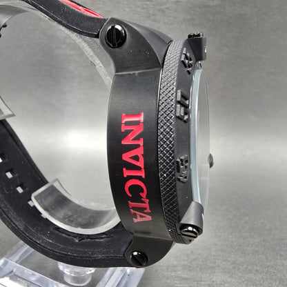 Invicta Subaqua Noma III Chronograph Big Date Watch Men 50mm Black Red New Batt3