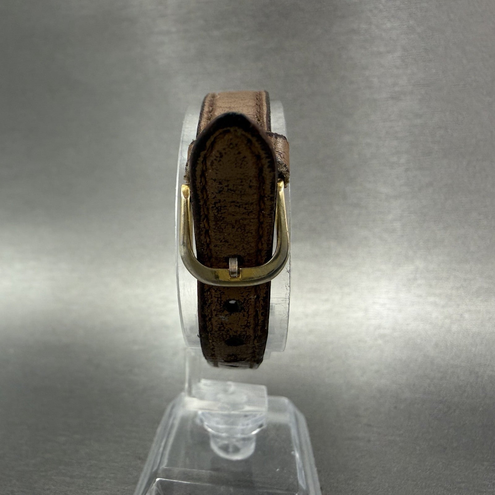 Citizen CQ Tank Watch Women 15mm Champagne Dial Gold Tone 2200-229169 NewBattery7