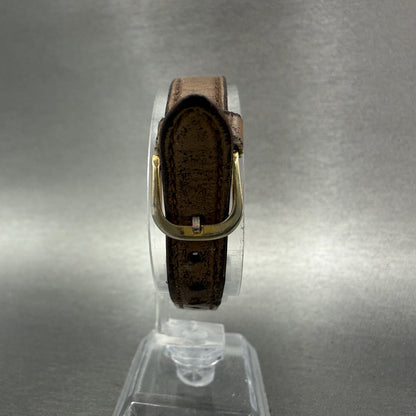 Citizen CQ Tank Watch Women 15mm Champagne Dial Gold Tone 2200-229169 NewBattery7