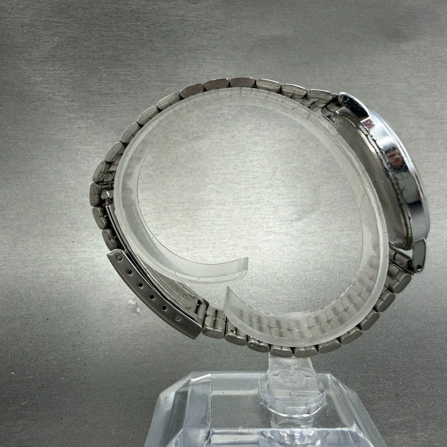 Citizen Riviere Watch Men 34mm Silver Dial Silver Tone 2030-204506 New Battery8