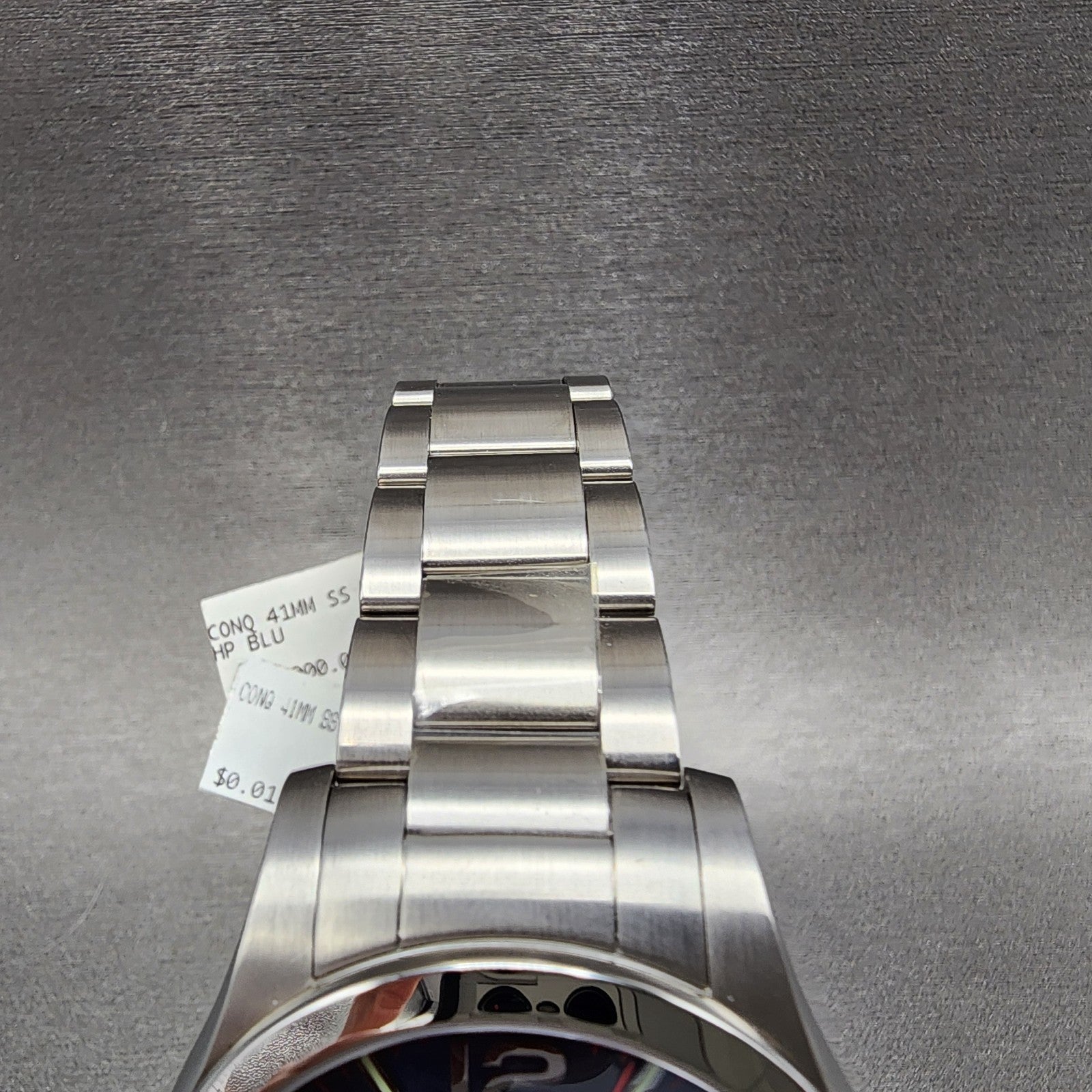 Longines VHP Watch Men 42mm Blue Dial Steel Date Round L3.726.4.96.6 New Battery4