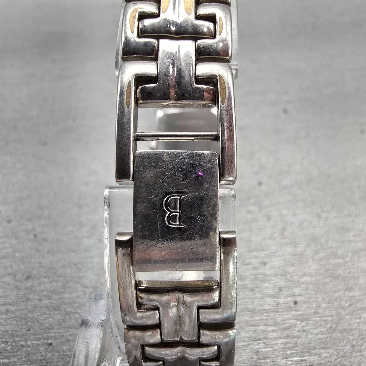 Bulova Watch Women 16mm White Dial Silver Tone Rectangle New Battery Vintage7