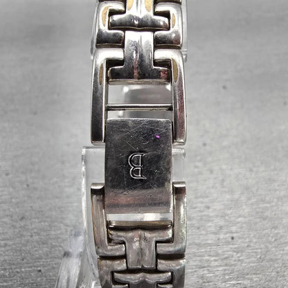 Bulova Watch Women 16mm White Dial Silver Tone Rectangle New Battery Vintage7