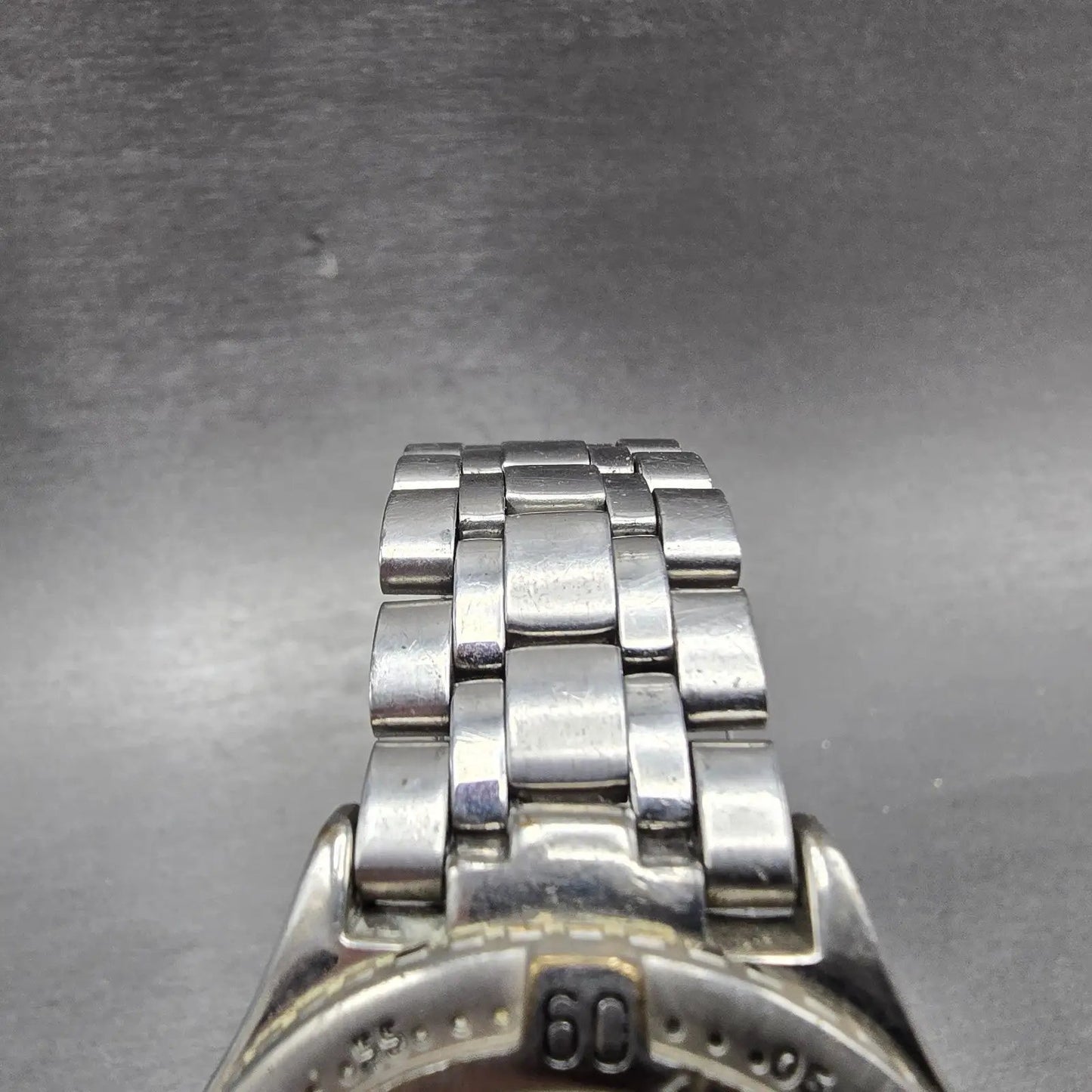 Fossil Blue Dive Watch Men 38mm Black Dial Silver Tone Date AM-3198 New Battery5