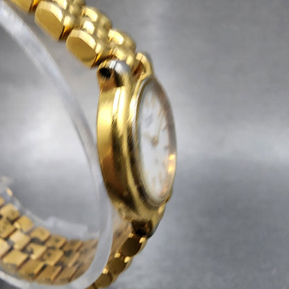 Citizen CQ Watch Women 21mm White Dial Gold Tone Round 2250S02970 New Battery3