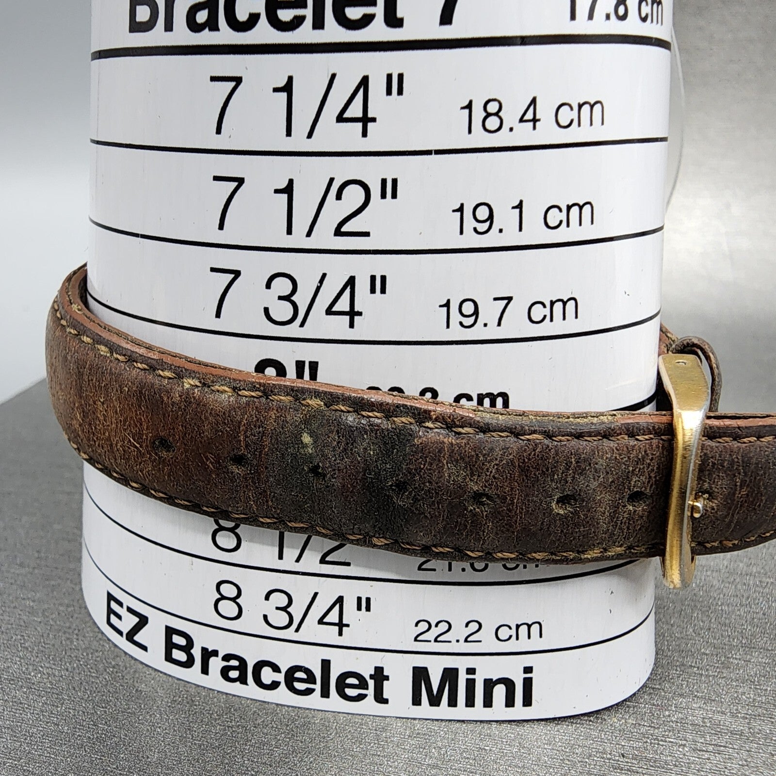 LL Bean Field Watch Men 34mm Gray Dial Gold Tone Date Round New Battery A12 VTG12