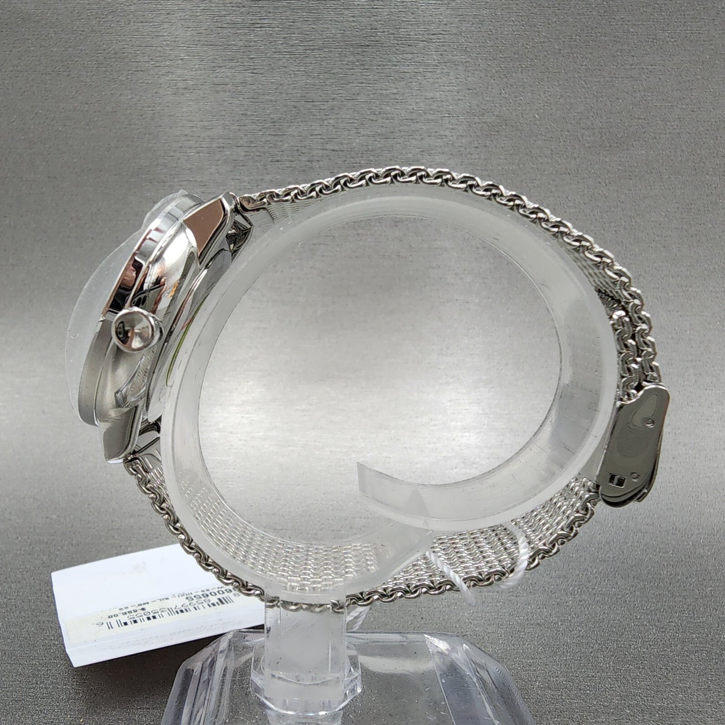 Movado Bold Shimmer Watch Women 34mm Silver Dial Steel Crystal Bezel New Batt