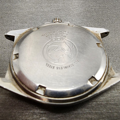 Orient Swimmer Watch Men 36mm White Dial Silver Tone Round QB1XC0 PARTS7