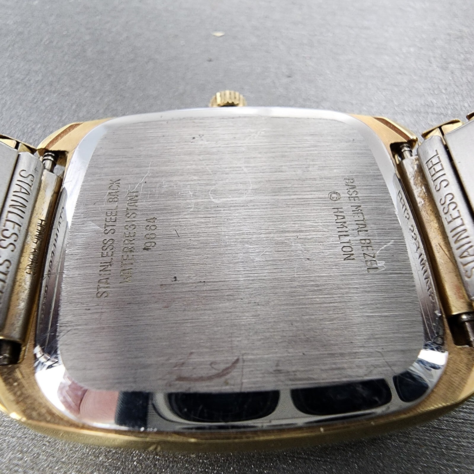 Hamilton Masterpiece Watch Men 32mm Champagne Dial Gold Tone Daydate New Battery9