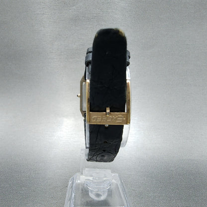 Citizen Exceed Tank Watch Women 23mm Black Dial Bronze Tone Rectangle New Batt9
