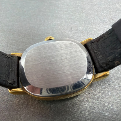 Omega De Ville Watch Women 22mm Gold Dial Gold Plated Manual Wind Runs 511.05099