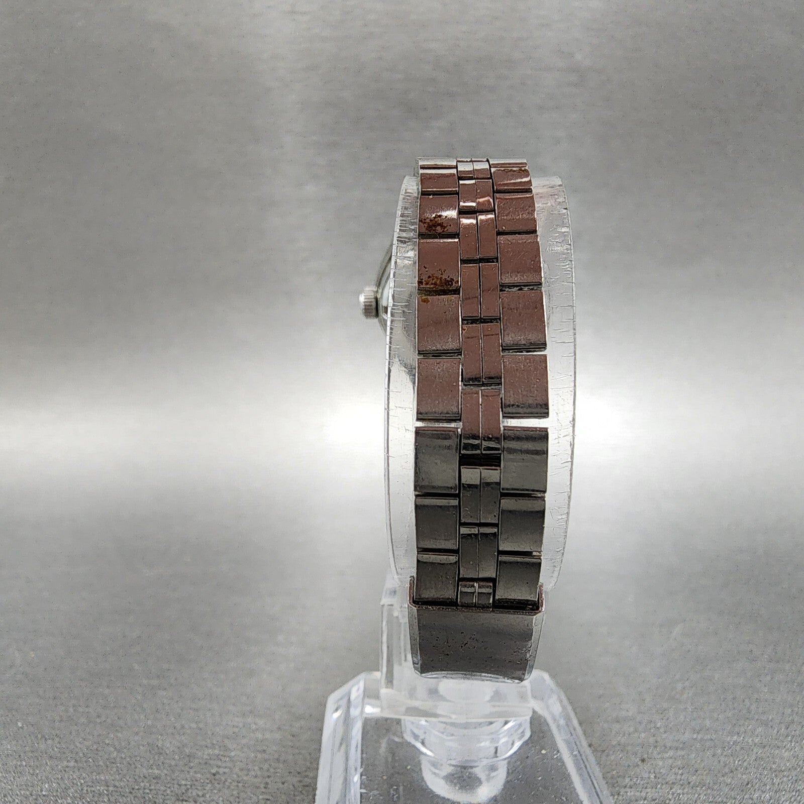 Seiko Automatic Watch Women 26mm White Dial Silver Tone Daydate Round Runs7