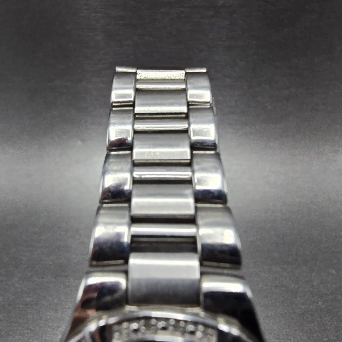 Citizen Eco-Drive Riva Watch Women 26mm MOP Dial Silver Gemmed E011-S043697 Runs4