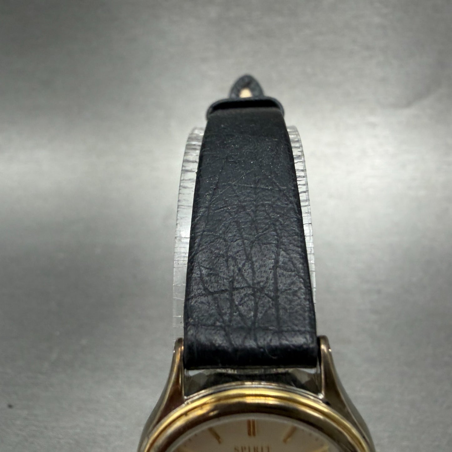 Seiko Spirit Watch Women 24mm Champagne Dial Gold Tone 4n21-0540 New Battery VTG4
