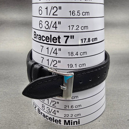 Seiko Watch Men 31mm Silver Dial Silver Tone Rectangle 7820-5210 New Battery VTG9