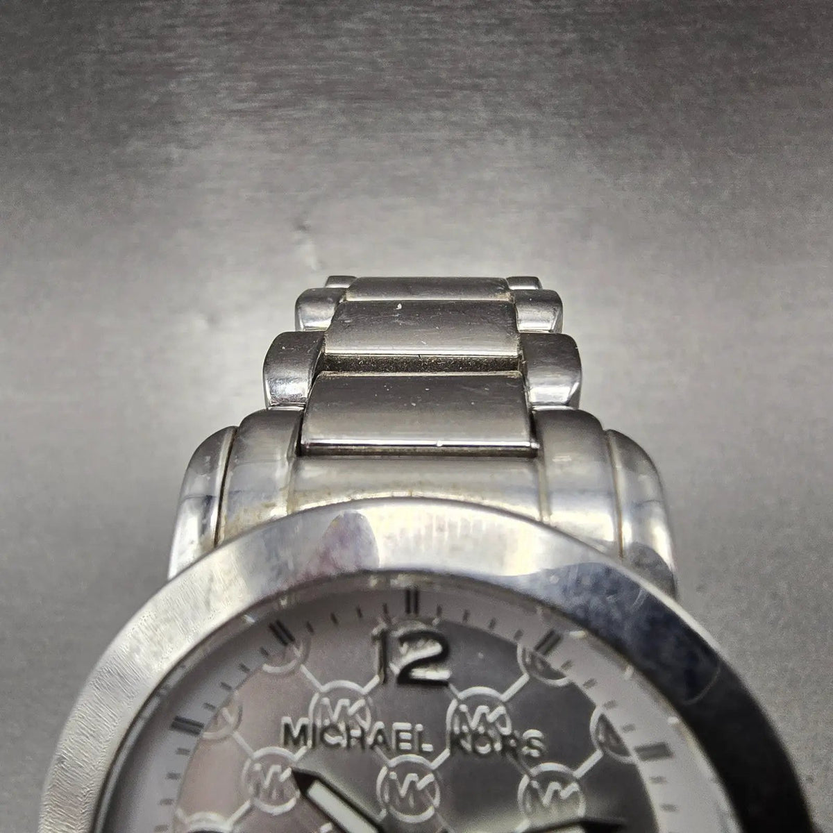 Michael Kors Janey Watch Women 34mm White Dial Silver Tone Round MK-3157 New Bat4