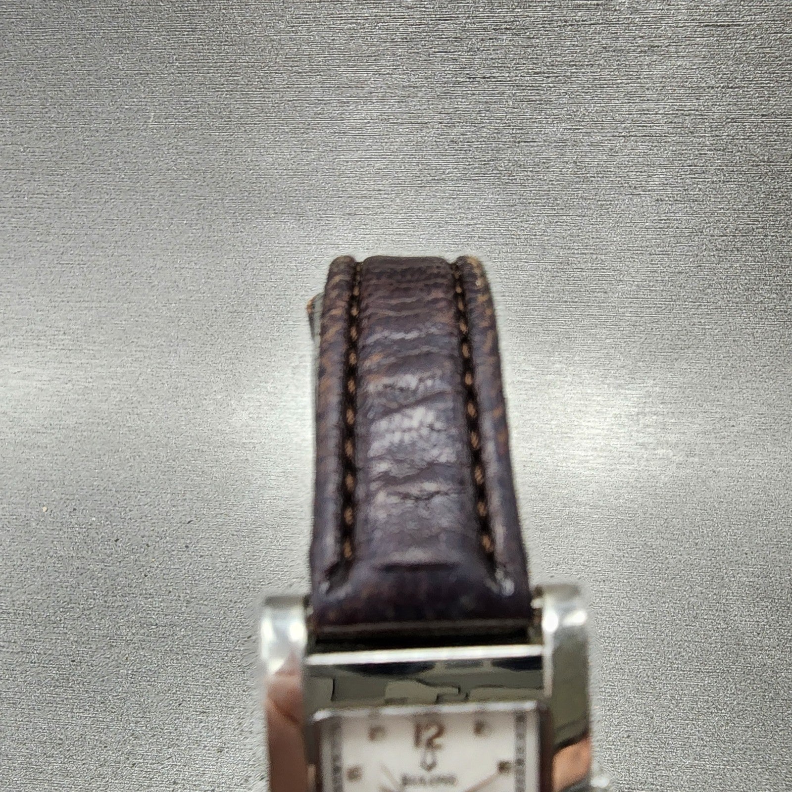 Bulova Tank Watch Women 21mm White Dial Silver Tone Date Rectangle New Battery4