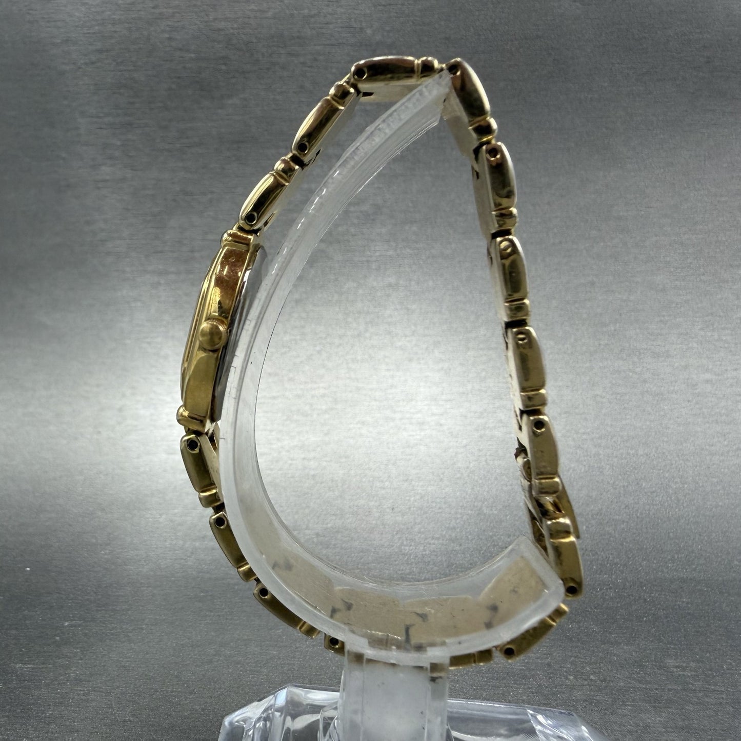 Citizen Watch Women 17mm MOP Dial Gold Tone Hexagon 3220-326130 New Battery ABDC6
