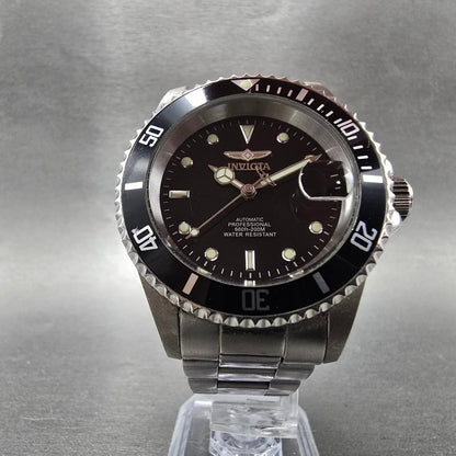 Invicta Pro Diver Watch Men 40mm Black Dial Steel Date 8926OB Automatic Runs HBJ5