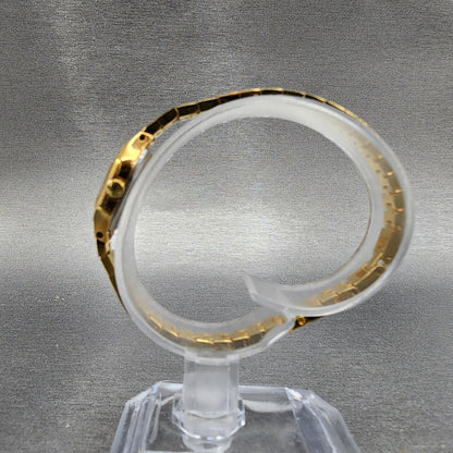 Citizen Watch Women 17mm Champagne Dial Gold Tone NOS 3220890809 New Battery8