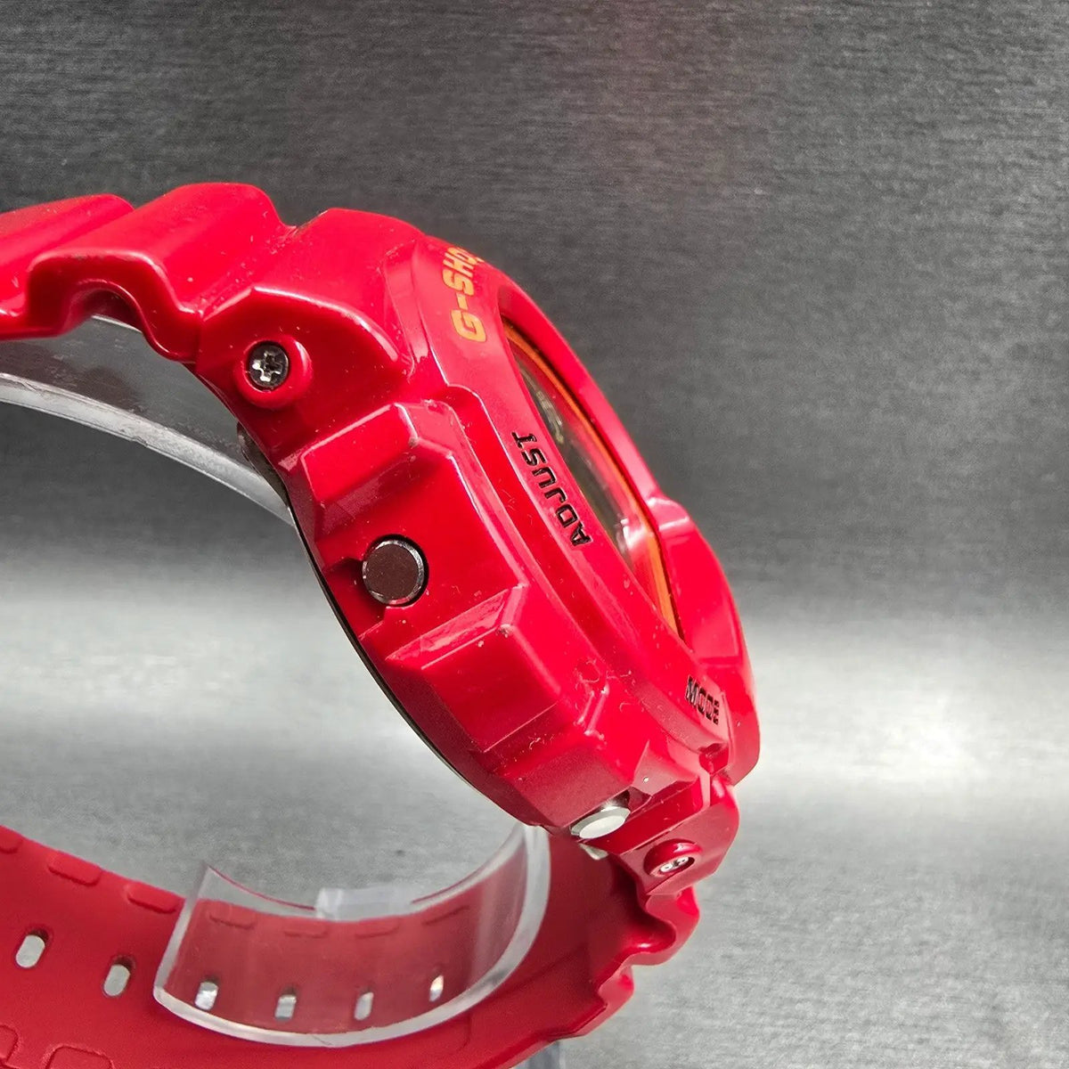 Casio G-Shock DW-6900CB Watch Men 50mm Orange Red Chrono Alarm New Battery JP3