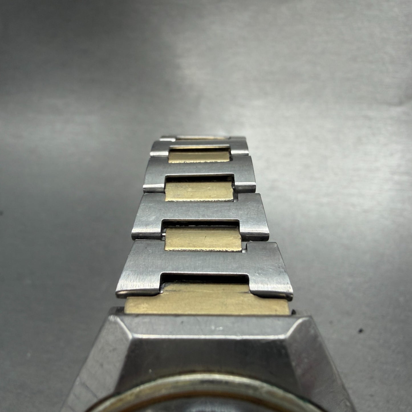 Seiko Automatic Watch Men 37mm Brown Dial Two Tone Daydate 6309-8099 PARTS VTG5