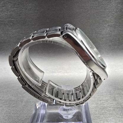 Pulsar Railroad Approved Watch Men 34mm White Dial Daydate Y148-7009 New Battery8